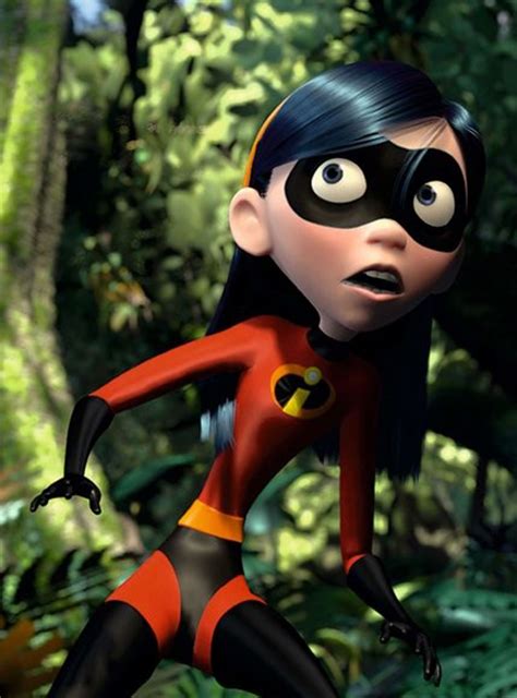 elastigirl and violet|Characters in The Incredibles .